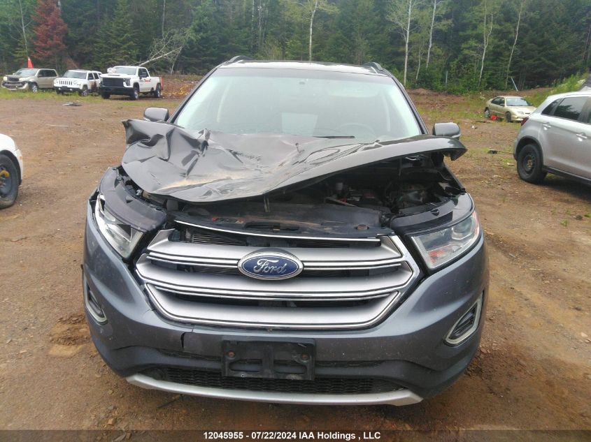 2016 Ford Edge Sel VIN: 2FMPK4J94GBB79760 Lot: 12045955