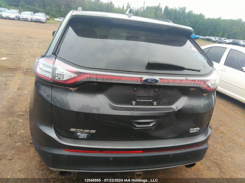 2016 Ford Edge Sel VIN: 2FMPK4J94GBB79760 Lot: 12045955