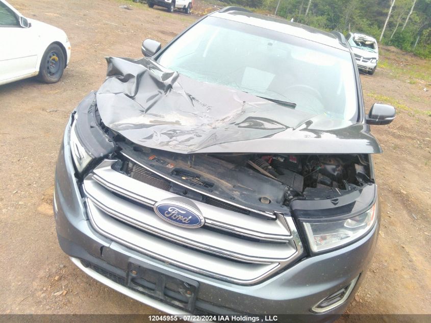 2016 Ford Edge Sel VIN: 2FMPK4J94GBB79760 Lot: 12045955