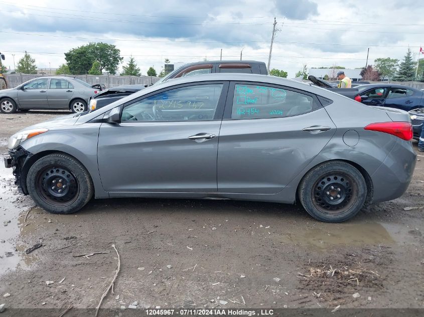 2013 Hyundai Elantra Gl VIN: 5NPDH4AE2DH241305 Lot: 12045967