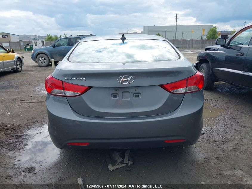 2013 Hyundai Elantra Gl VIN: 5NPDH4AE2DH241305 Lot: 12045967