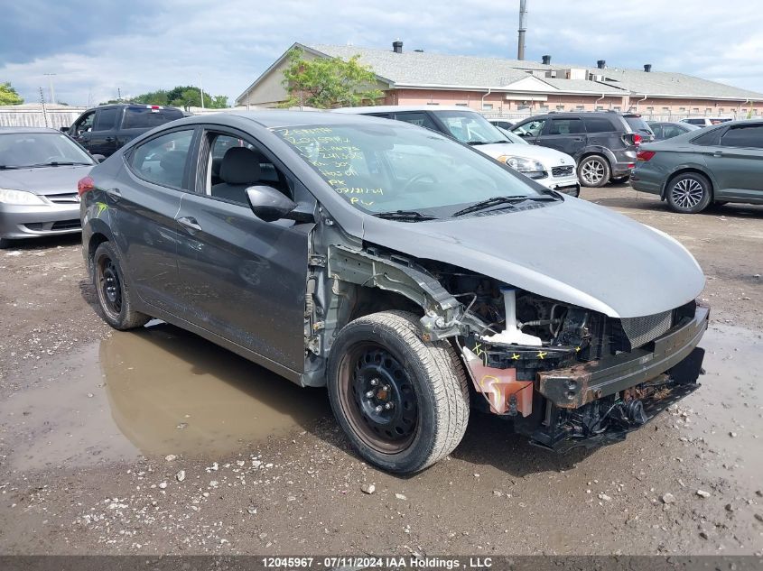 2013 Hyundai Elantra Gl VIN: 5NPDH4AE2DH241305 Lot: 12045967