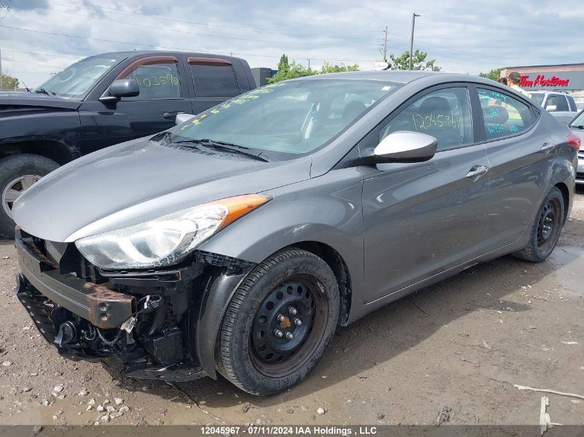 2013 Hyundai Elantra Gl VIN: 5NPDH4AE2DH241305 Lot: 12045967