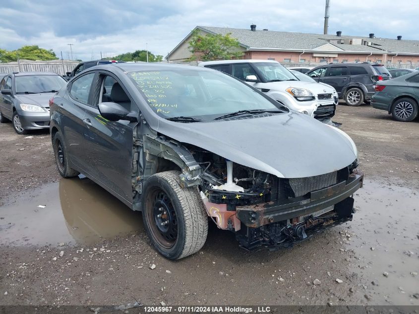 2013 Hyundai Elantra Gl VIN: 5NPDH4AE2DH241305 Lot: 12045967