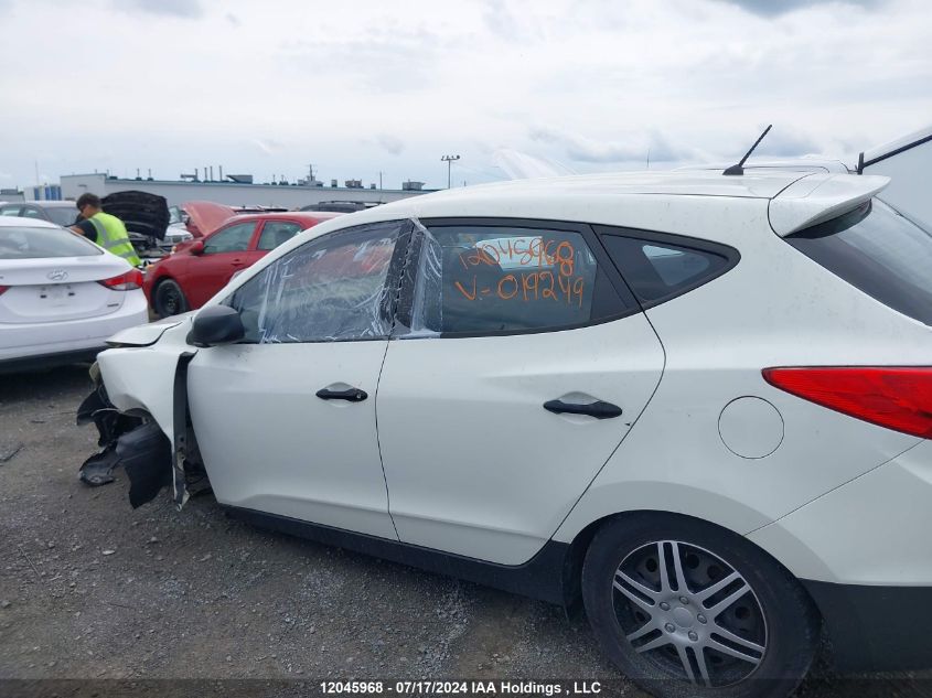 2010 Hyundai Tucson VIN: KM8JT3AC5AU019249 Lot: 12045968