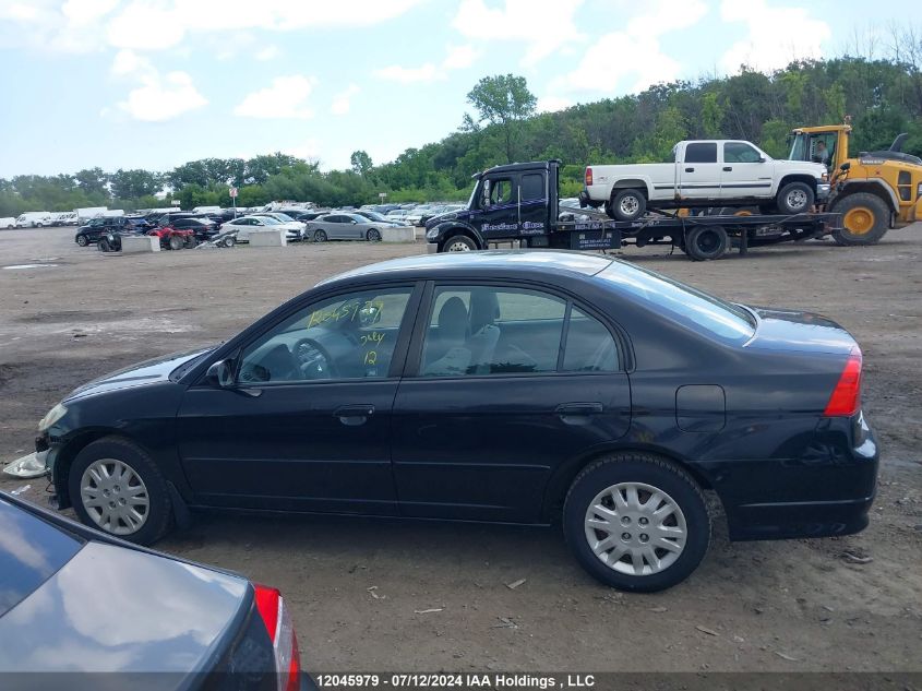 2004 Honda Civic Sdn VIN: 2HGES16694H931357 Lot: 12045979
