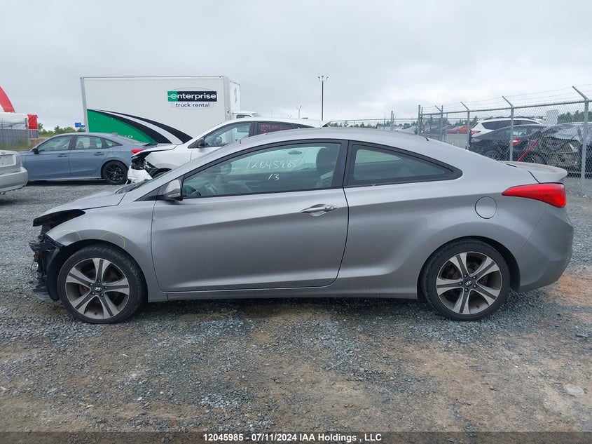 2013 Hyundai Elantra Se VIN: KMHDH6AE1DU000249 Lot: 12045985