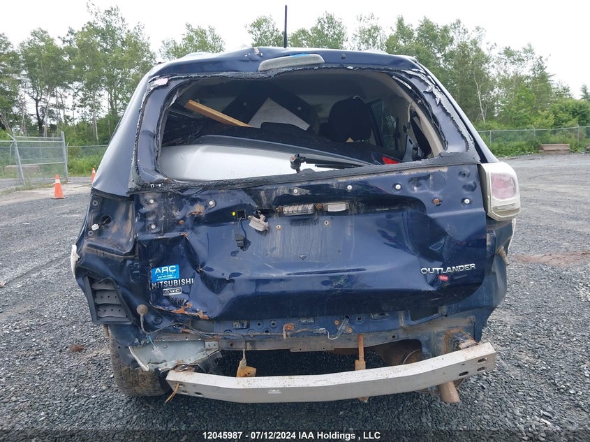 2015 Mitsubishi Outlander VIN: JA4JZ3AXXFZ603074 Lot: 12045987