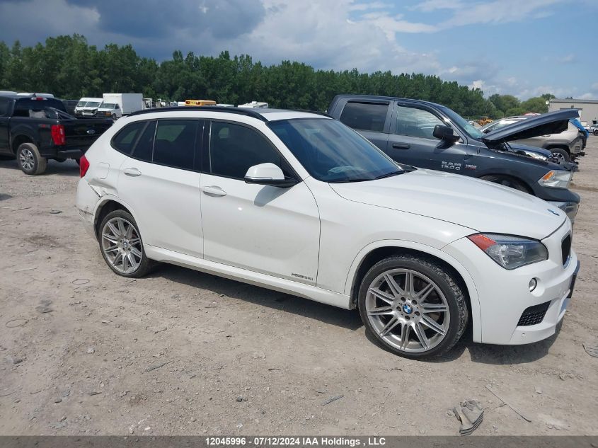 2015 BMW X1 VIN: WBAVM5C53FVV93702 Lot: 12045996