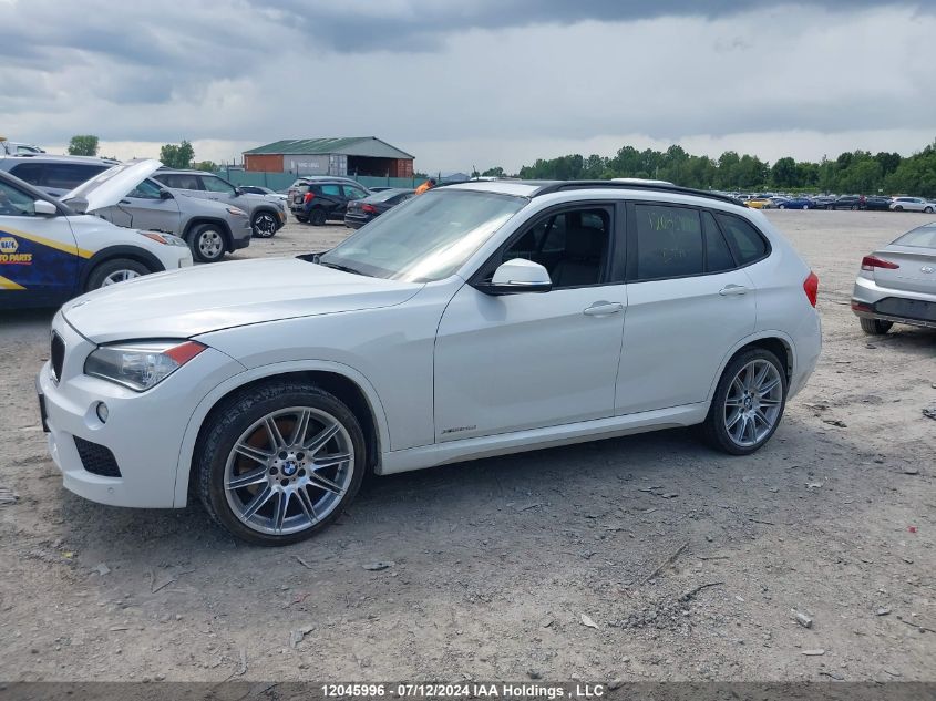 2015 BMW X1 VIN: WBAVM5C53FVV93702 Lot: 12045996