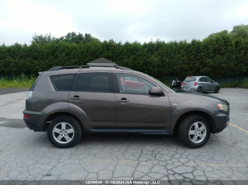 2010 Mitsubishi Outlander Es VIN: JA4AT2AW5AZ608825 Lot: 12046005