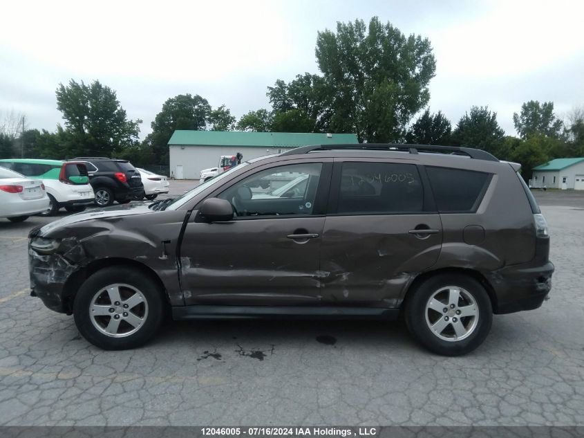 2010 Mitsubishi Outlander Es VIN: JA4AT2AW5AZ608825 Lot: 12046005