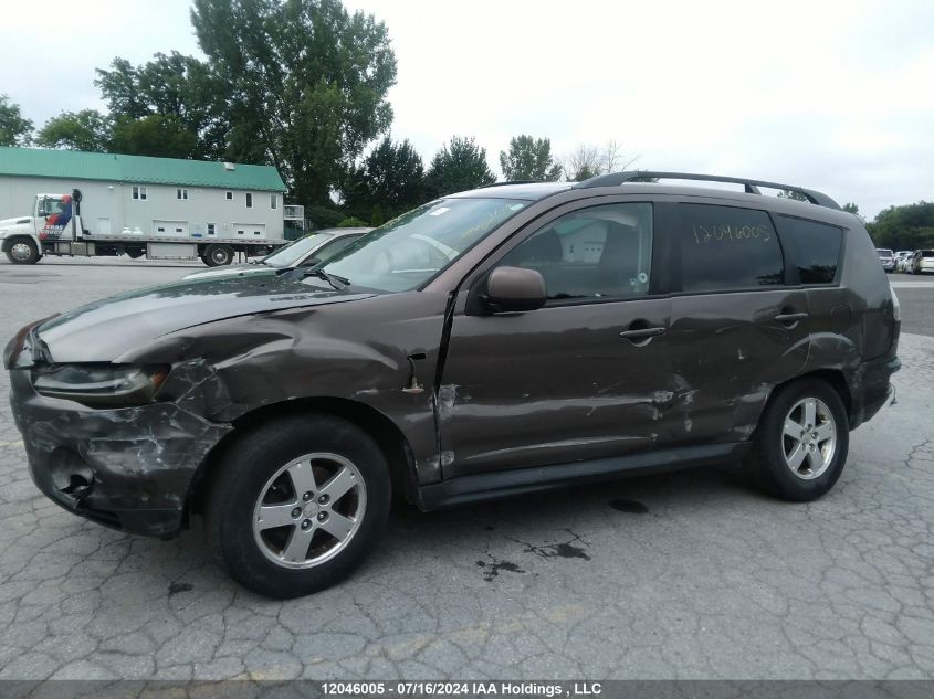 2010 Mitsubishi Outlander Es VIN: JA4AT2AW5AZ608825 Lot: 12046005