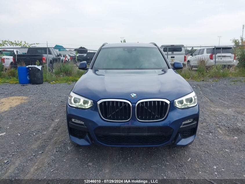 2018 BMW X3 VIN: 5UXTR9C55JLC83012 Lot: 12046010