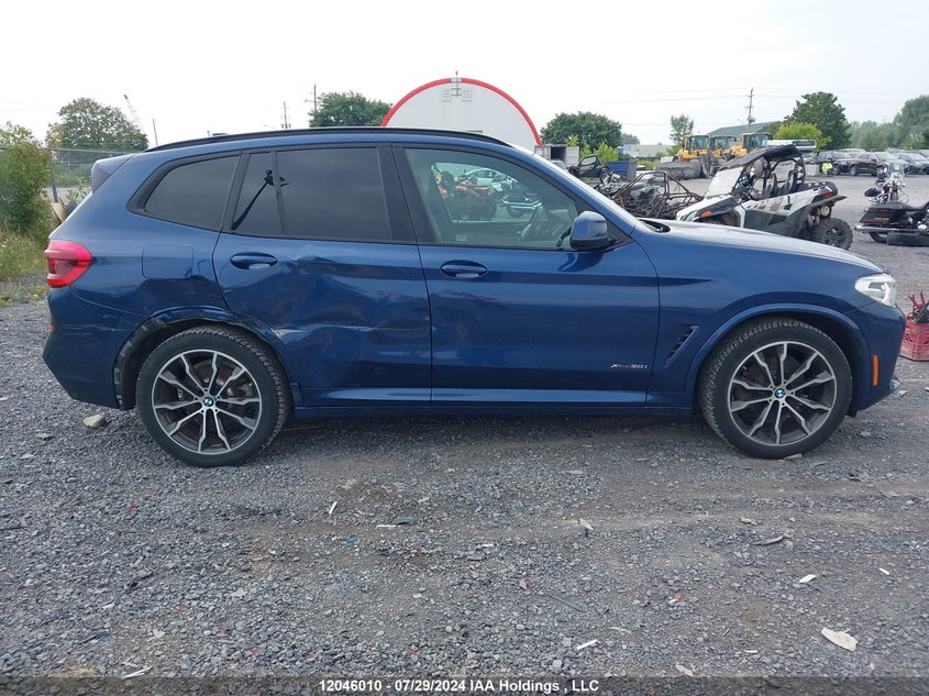 2018 BMW X3 VIN: 5UXTR9C55JLC83012 Lot: 12046010