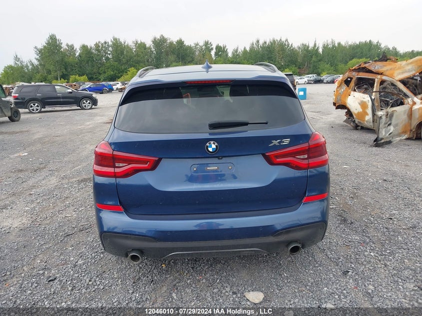2018 BMW X3 VIN: 5UXTR9C55JLC83012 Lot: 12046010