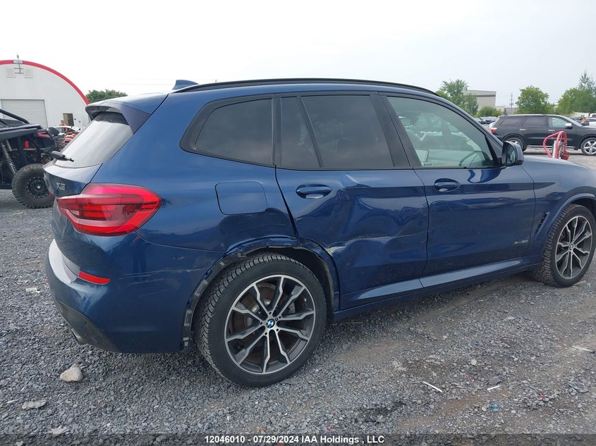 2018 BMW X3 VIN: 5UXTR9C55JLC83012 Lot: 12046010