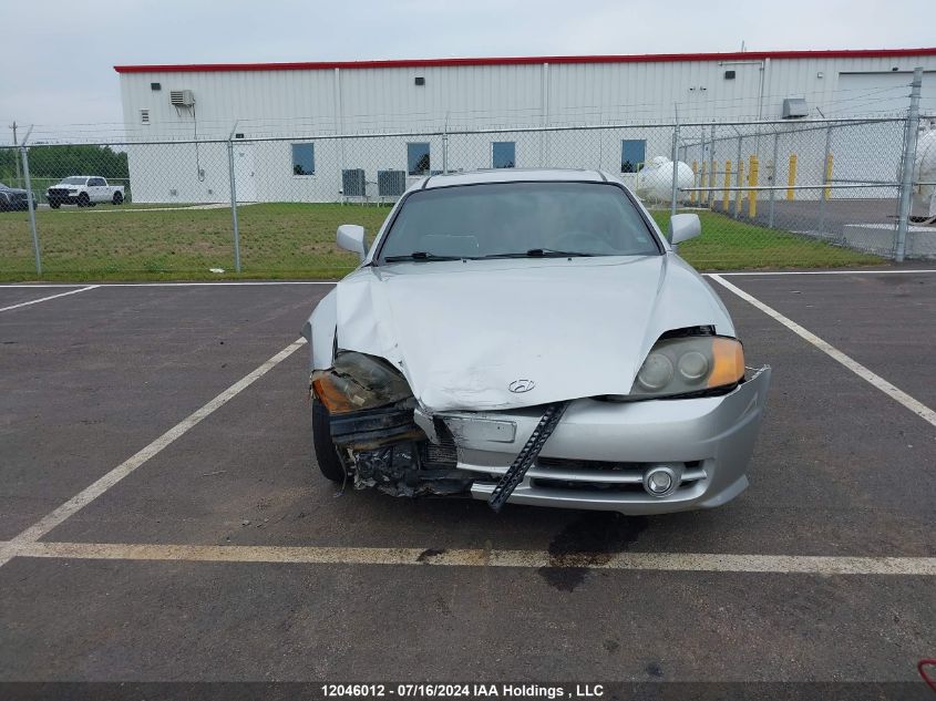 2003 Hyundai Tiburon VIN: KMHHN65D93U022929 Lot: 12046012