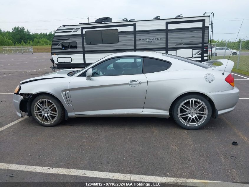 2003 Hyundai Tiburon VIN: KMHHN65D93U022929 Lot: 12046012