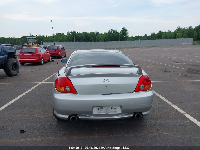 2003 Hyundai Tiburon VIN: KMHHN65D93U022929 Lot: 12046012
