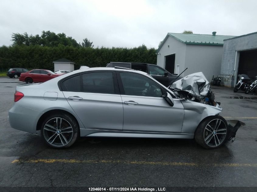 2018 BMW 3 Series VIN: WBA8D9C59JA012837 Lot: 12046014