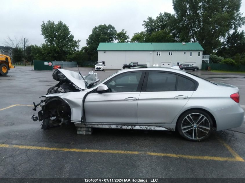 2018 BMW 3 Series VIN: WBA8D9C59JA012837 Lot: 12046014