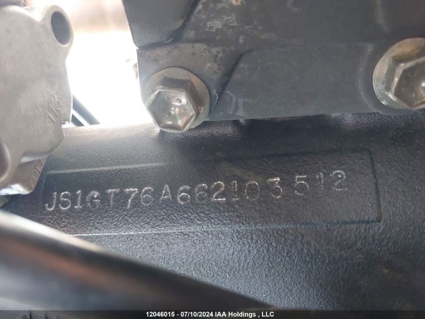 2006 Suzuki Gsx-R1000 VIN: JS1GT76A662103512 Lot: 12046015