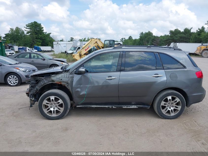 2008 Acura Mdx Technology VIN: 2HNYD28308H501845 Lot: 12046025