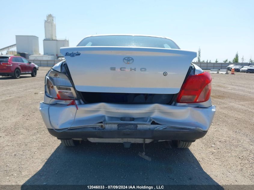 2002 Toyota Echo VIN: JTDBT123920226859 Lot: 12046033