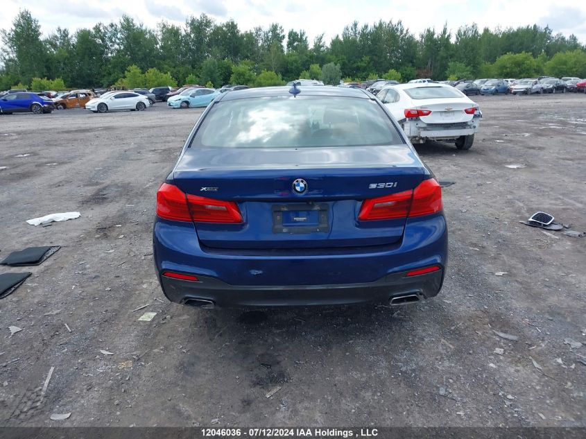 2017 BMW 530 Xi VIN: WBAJA7C32HG906604 Lot: 12046036