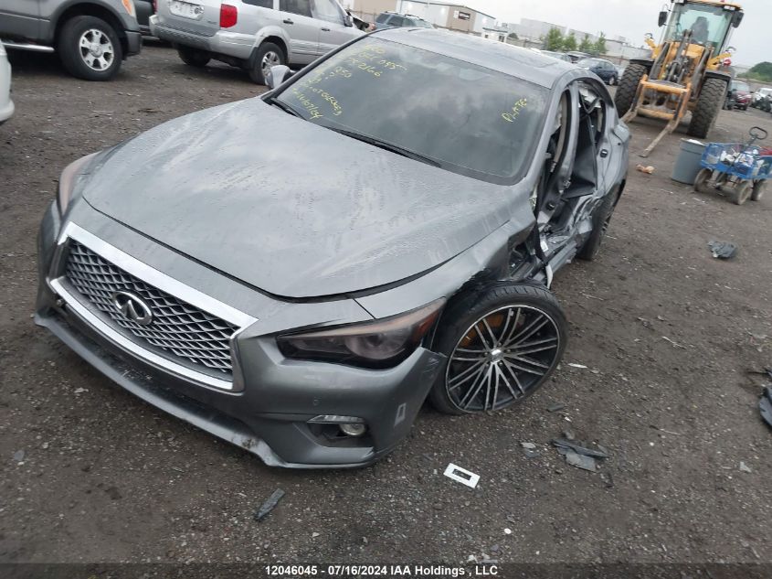 2021 Infiniti Q50 VIN: JN1EV7BR4MM752166 Lot: 12046045