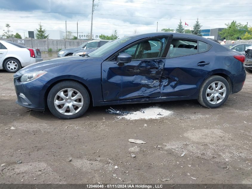 2016 Mazda Mazda3 VIN: 3MZBM1U74GM283985 Lot: 12046048