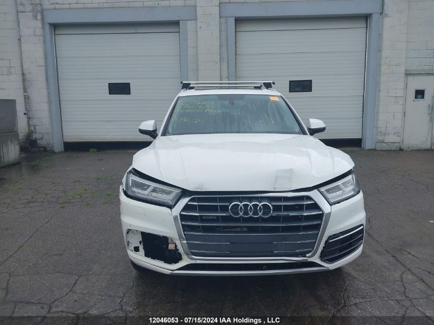 2018 Audi Q5 Premium Plus VIN: WA1BNAFY4J2148939 Lot: 12046053