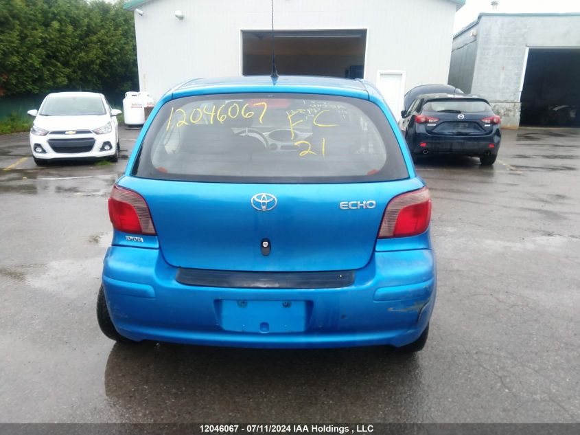 2004 Toyota Echo VIN: JTDJT123X40049527 Lot: 12046067