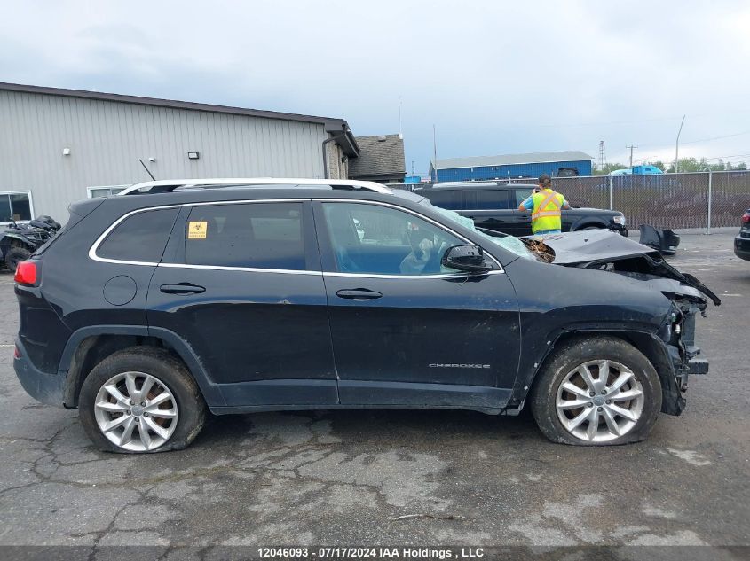 2015 Jeep Cherokee Limited VIN: 1C4PJMDB8FW642390 Lot: 12046093