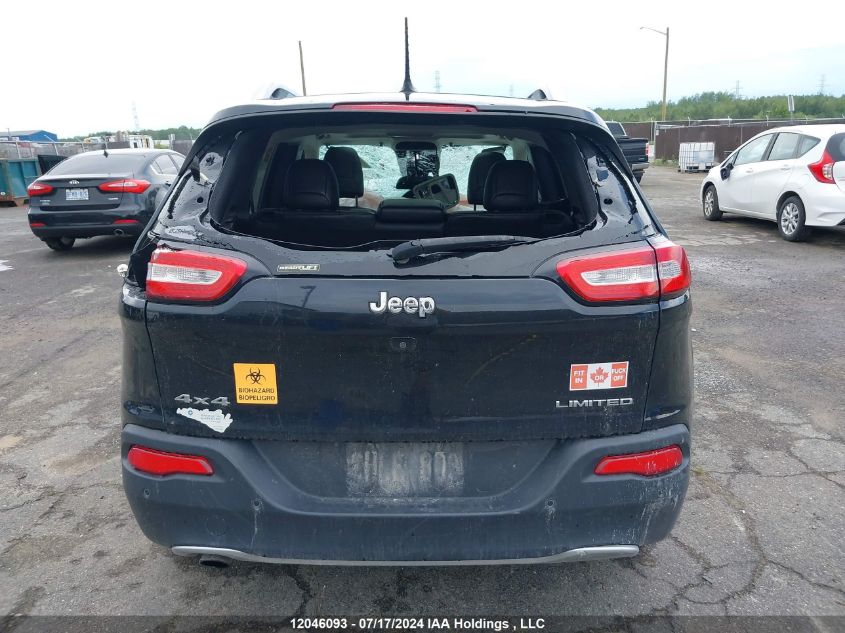 2015 Jeep Cherokee Limited VIN: 1C4PJMDB8FW642390 Lot: 12046093