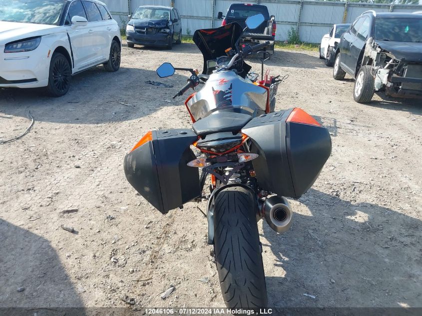 2016 Ktm 1290 Super Duke Gt VIN: VBKV69407GM950019 Lot: 12046106