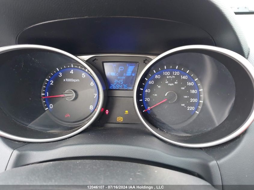 2013 Hyundai Tucson Gl VIN: KM8JT3AC6DU738241 Lot: 12046107