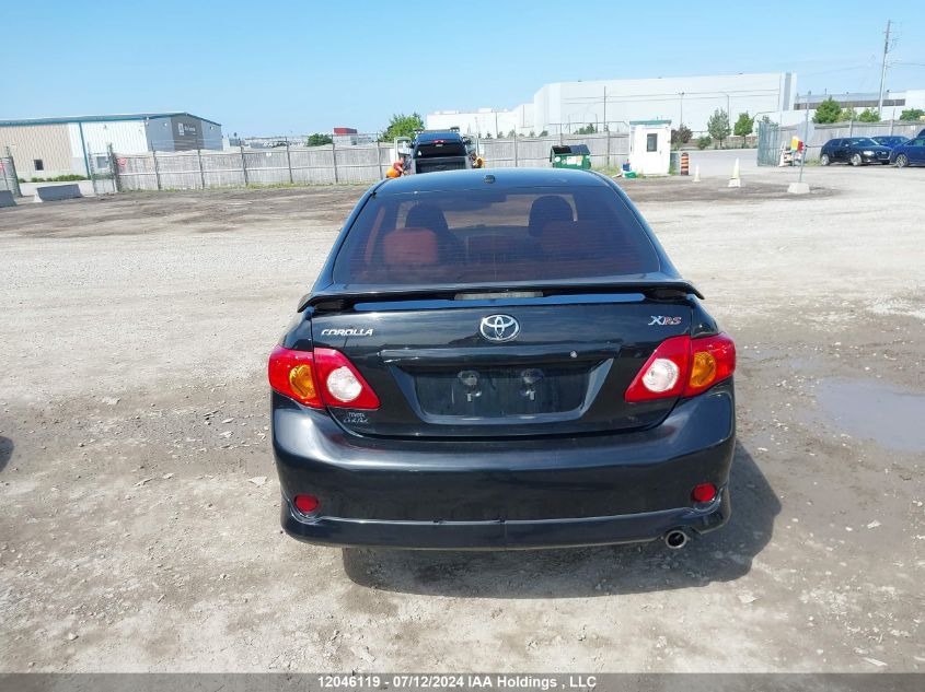 2010 Toyota Corolla Xrs VIN: 2T1BE4EE0AC037241 Lot: 12046119