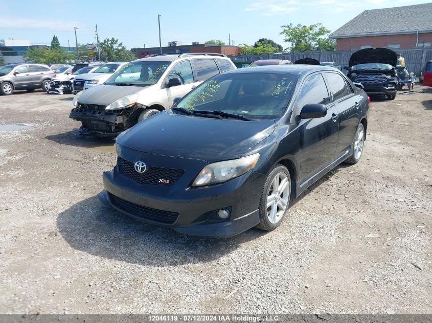 2010 Toyota Corolla Xrs VIN: 2T1BE4EE0AC037241 Lot: 12046119