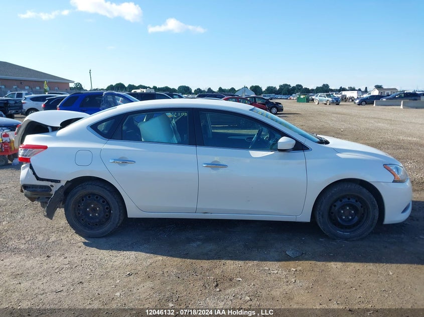 2015 Nissan Sentra S/Sv/Sr/Sl VIN: 3N1AB7AP2FL639157 Lot: 12046132