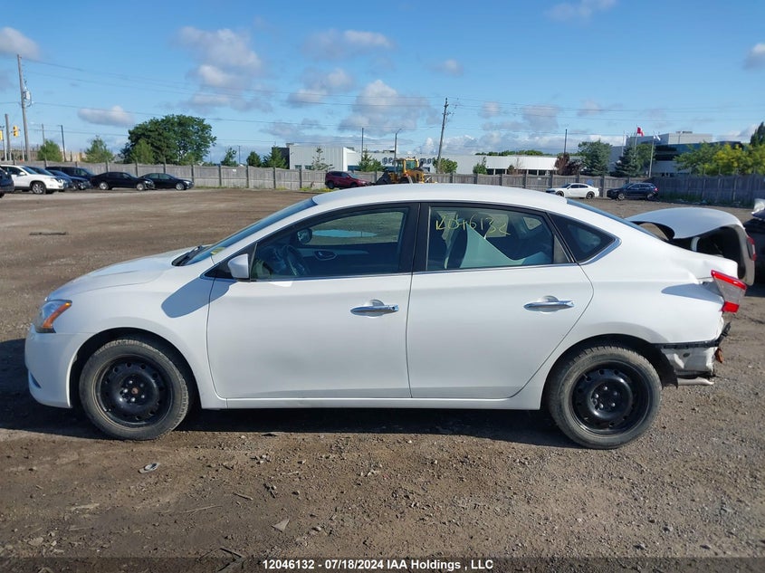 2015 Nissan Sentra S/Sv/Sr/Sl VIN: 3N1AB7AP2FL639157 Lot: 12046132
