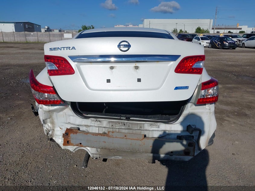 2015 Nissan Sentra S/Sv/Sr/Sl VIN: 3N1AB7AP2FL639157 Lot: 12046132