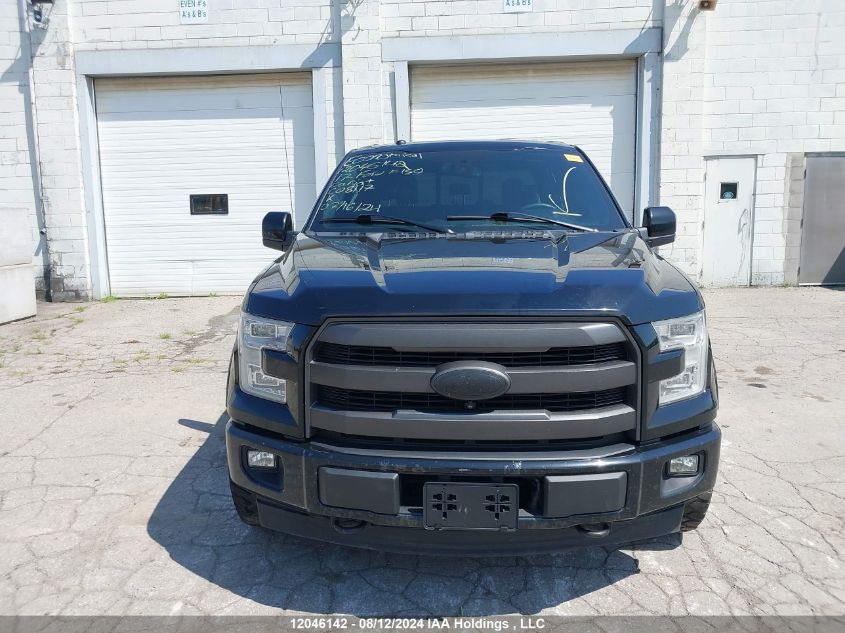 2017 Ford F-150 Lariat VIN: 1FTEW1EG6HFC08117 Lot: 12046142