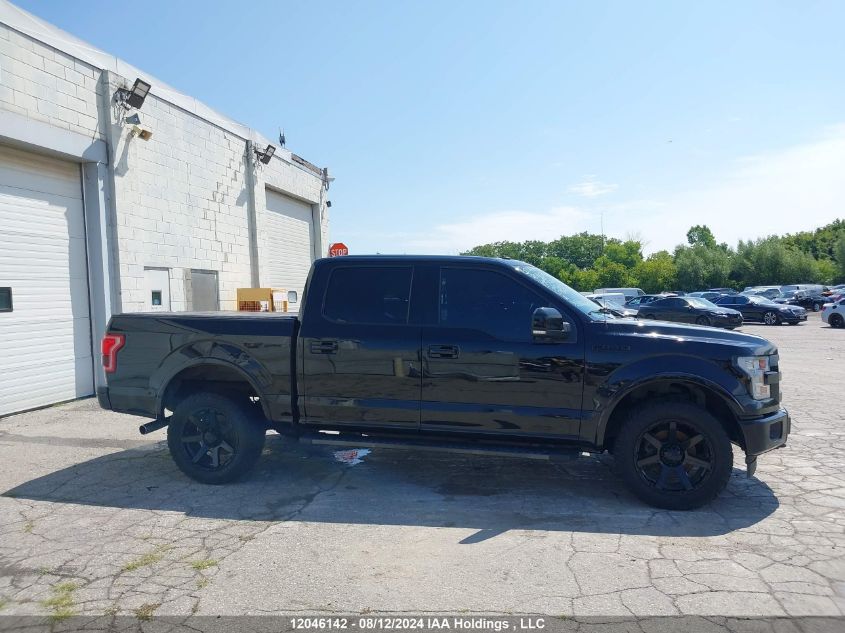 2017 Ford F-150 Lariat VIN: 1FTEW1EG6HFC08117 Lot: 12046142