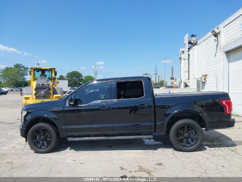 2017 Ford F-150 Lariat VIN: 1FTEW1EG6HFC08117 Lot: 12046142