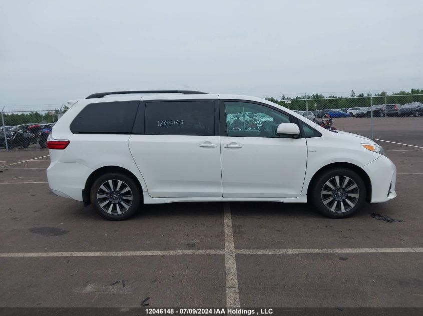 2019 Toyota Sienna Le 7-Passenger VIN: 5TDJZ3DC6KS213471 Lot: 12046148