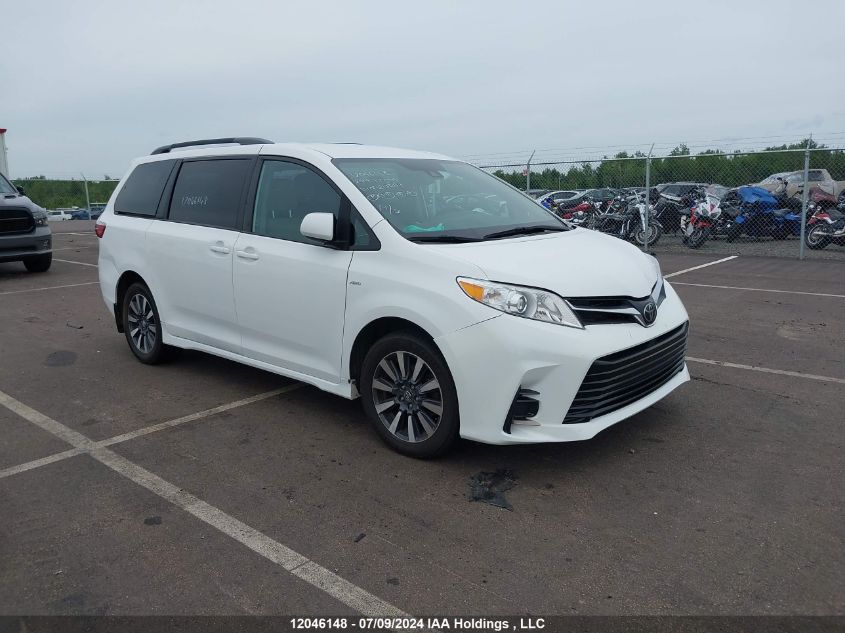 2019 Toyota Sienna Le 7-Passenger VIN: 5TDJZ3DC6KS213471 Lot: 12046148