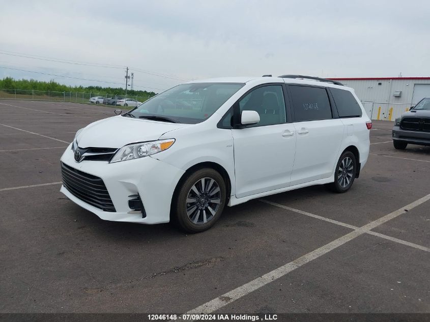 2019 Toyota Sienna Le 7-Passenger VIN: 5TDJZ3DC6KS213471 Lot: 12046148