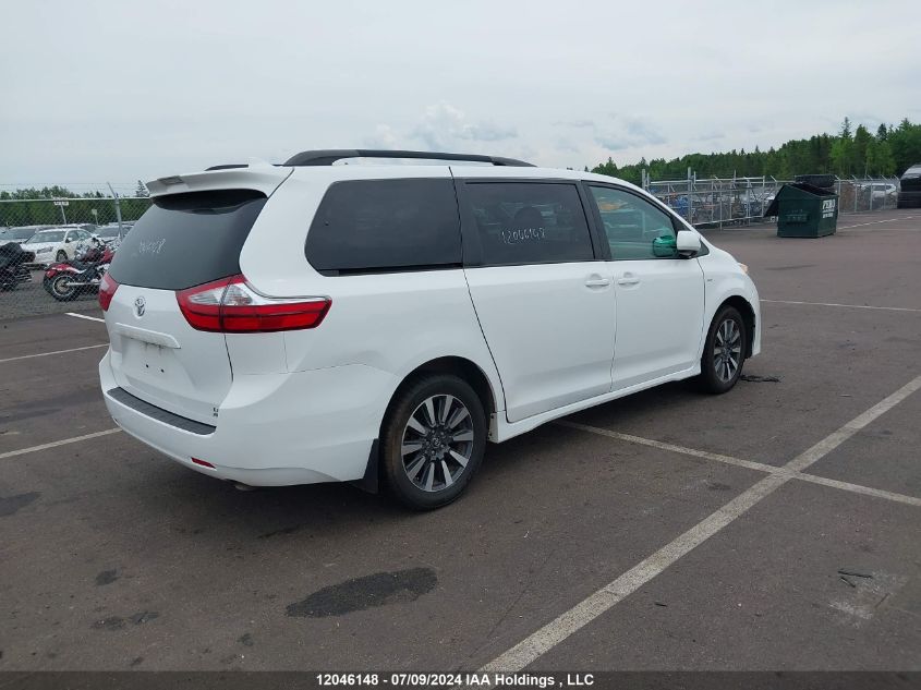 2019 Toyota Sienna Le 7-Passenger VIN: 5TDJZ3DC6KS213471 Lot: 12046148